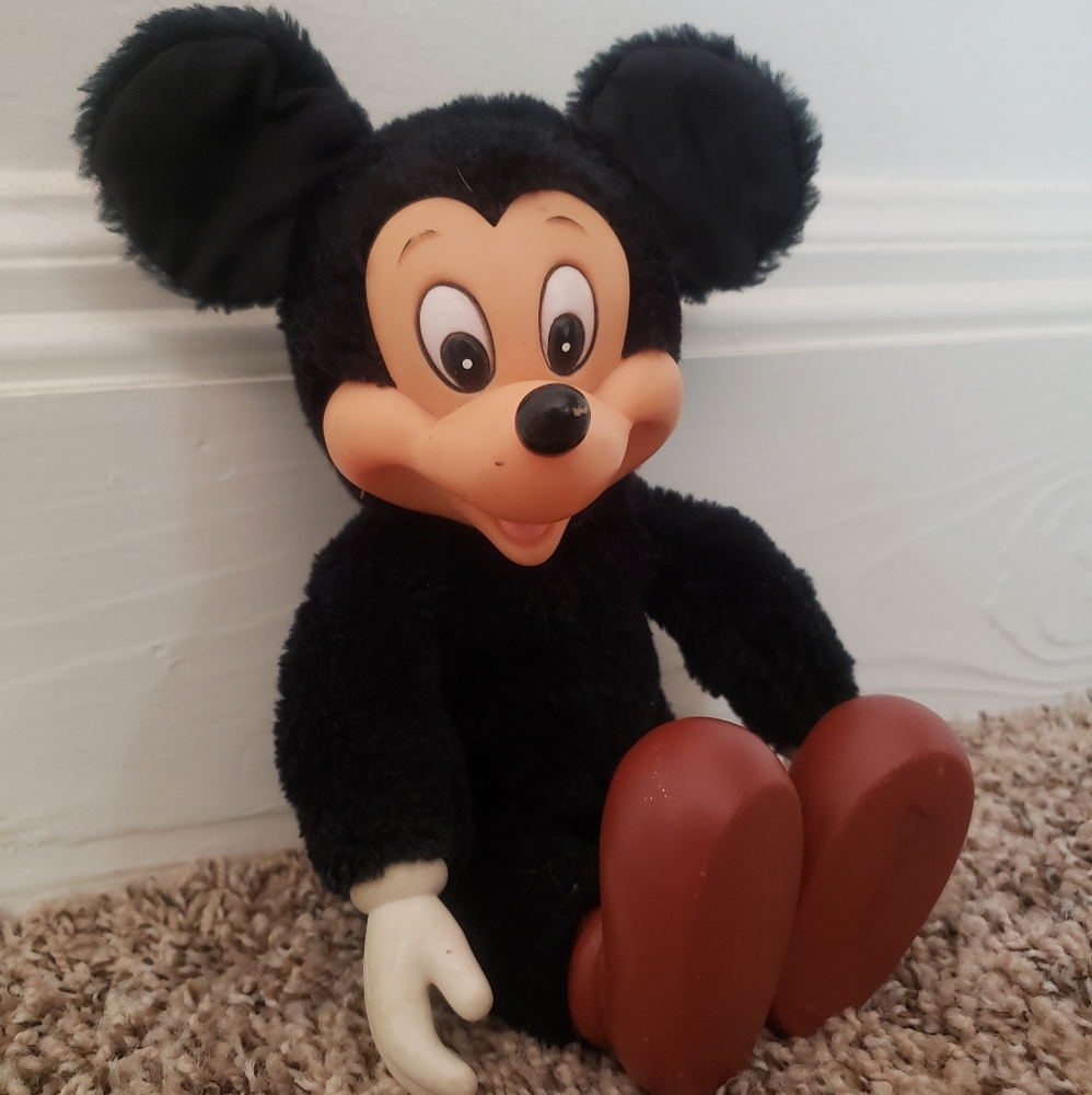 Rare Vintage Applause Mickey plush toy - Picture 9 of 10